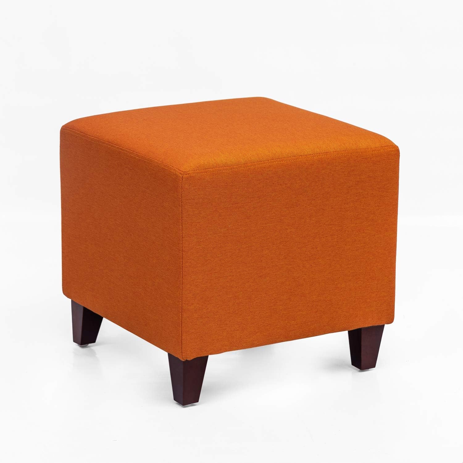 Best ottoman foot stool orange