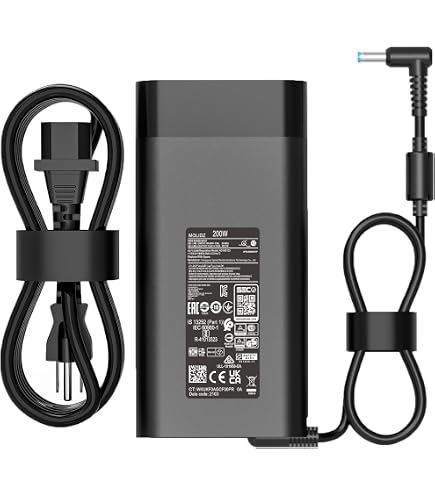 Amazon.com: 200W Charger for HP Envy 15 16 15-ep1035nr 15-ep0035cl