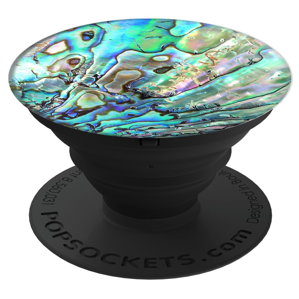 PopSockets: Collapsible Grip &amp; Stand for Phones and Tablets - Faux Abalone