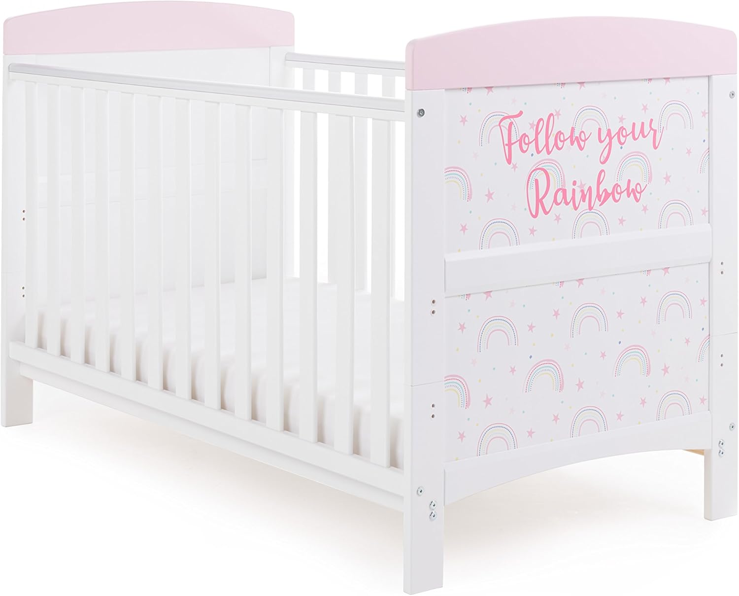 rainbow cot bed