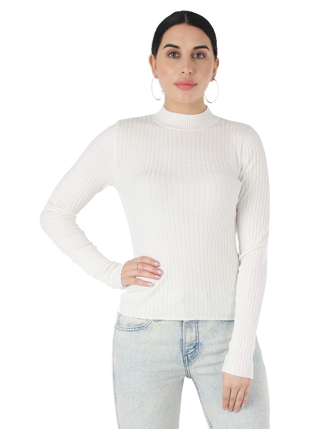 cream sweater women's