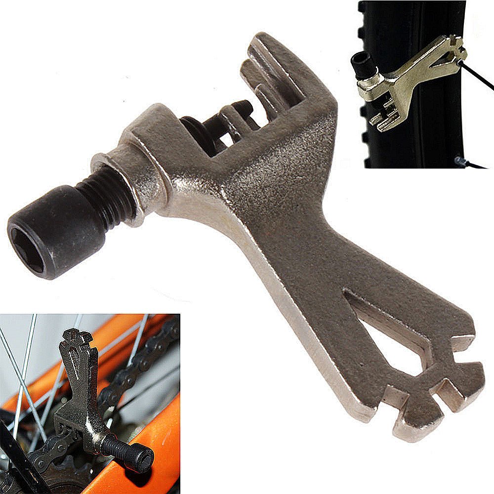 Fahrradreparatur-Werkzeugsatz, July Miracle 16 in 1 Multifunktions Fahrrad Mechaniker Fix Tragbare Werkzeuge Set Tasche mit Kette Werkzeug und Reifenpatch Hebel