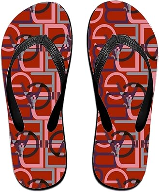 coral reef flip flops