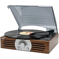 Jensen JTA-222 3-Speed Turntable 