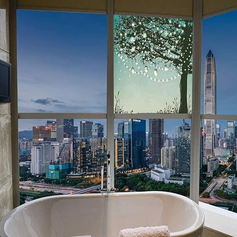 Amazon Aluoni ビニールウィンドウフィルム マゼンタ装飾 バスルームに最適 コンピューターアートスタイル モザイク 正方形 複雑ピクセル17インチ 24インチ 17 X24 Al 03 01 Q0404 Aluoni 窓用フィルム 通販