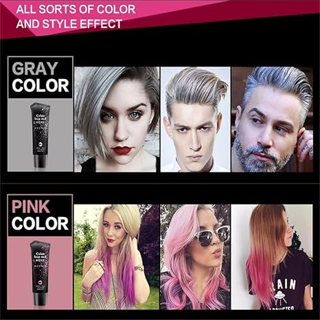 Styling One Time Hair Color Hanyia Molding Paste Hair Style