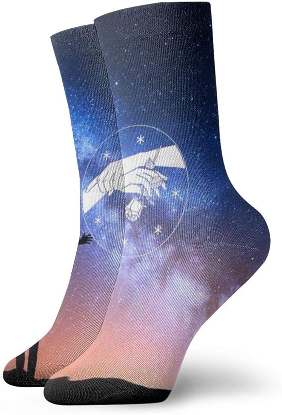Amazon Co Jp パープルスターリースカイツリー大人ショートソックスかわいい靴下メンズレディースヨガハイキングサイクリングランニングサッカースポーツ 服 ファッション小物