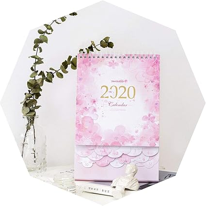 Calendrier De Bureau 2020 Romantique Sakura Rose Planning Quotidien De Table Ciel Etoile Organiseur De Bureau Taille Unique Rose Amazon Fr Fournitures De Bureau
