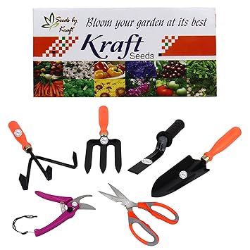 Kraft Seed 6 in 1 Garden Tool Kit