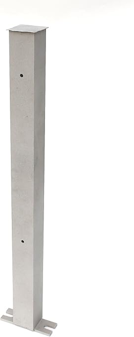 Dandibo Alu Pfosten Gartenzaun 80 Cm Zaunelemente Aus Aluminium Zaun Aluzaun Amazon De Garten