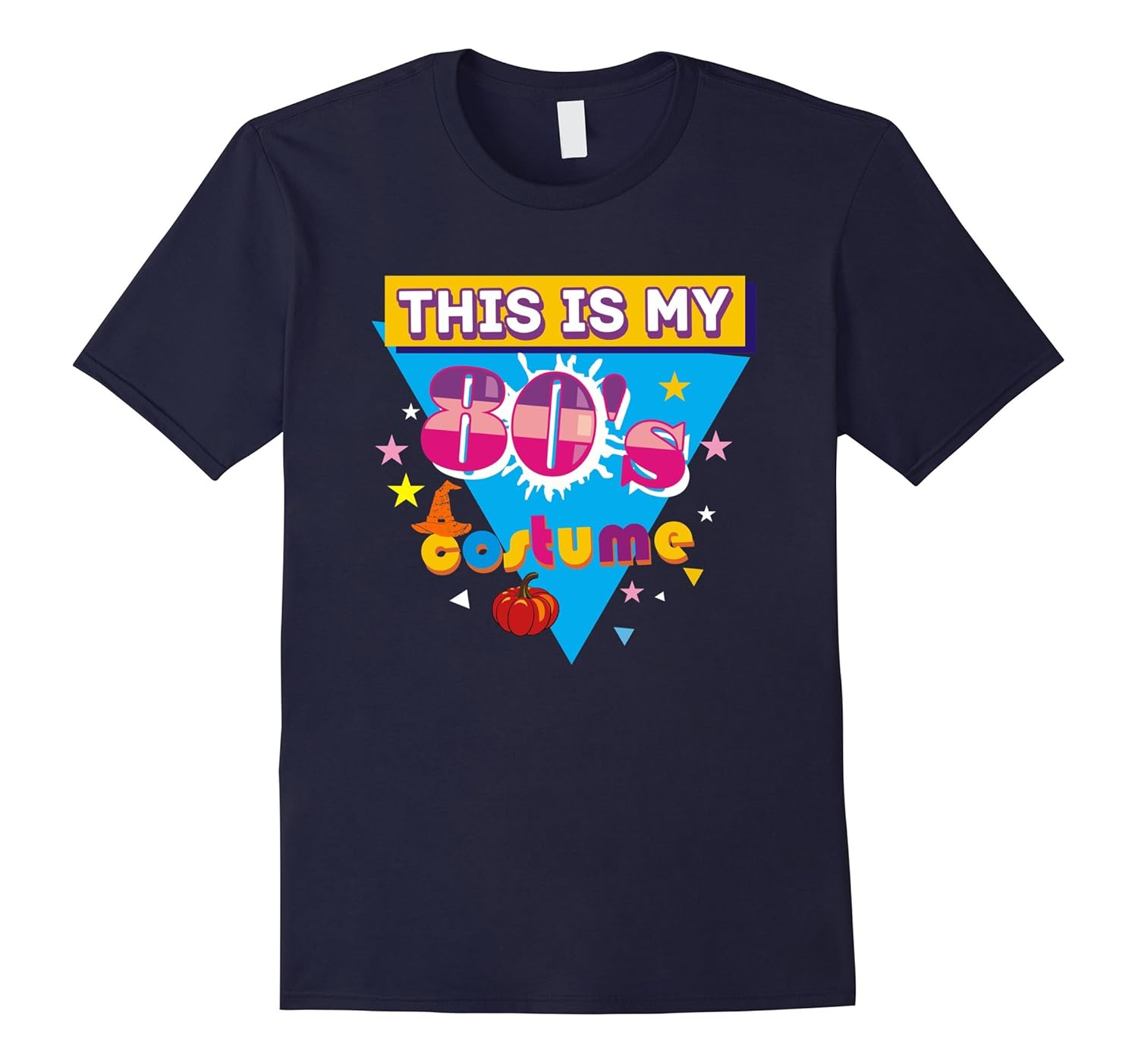 This Is My 80's Costume - Funny Halloween Costume T-Shirt-ANZ