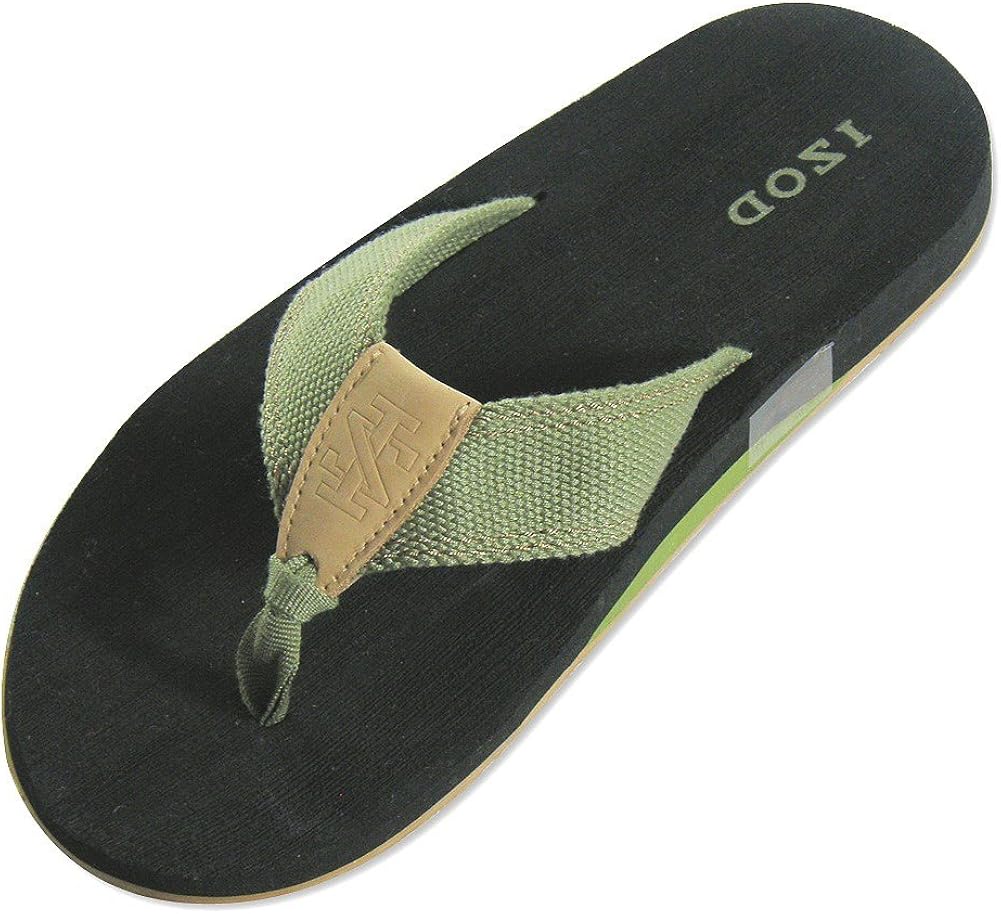 men's izod flip flops