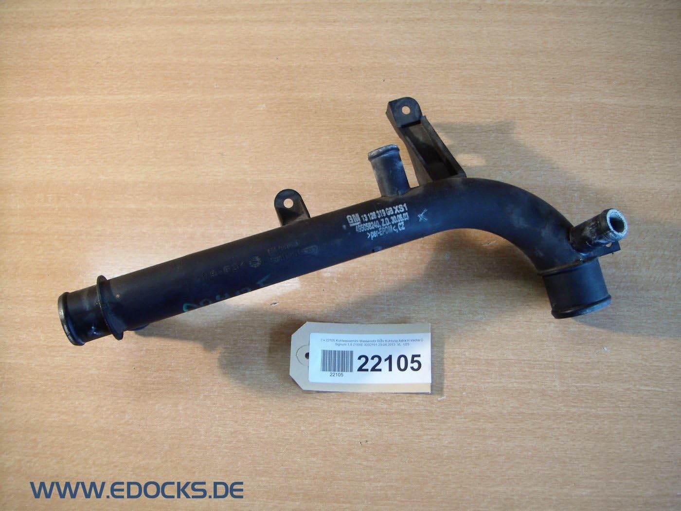 Cooling Water Tube Water Pipe Cooling Astra H Vectra C Signum 1.8 Z18XE