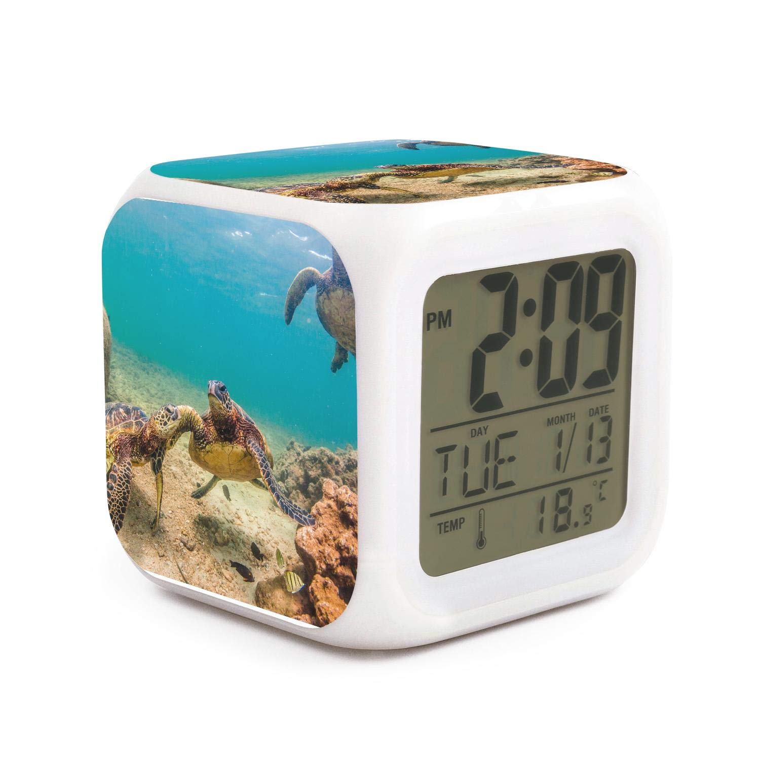 Best Ninja Turtles Clock With Glowing Border