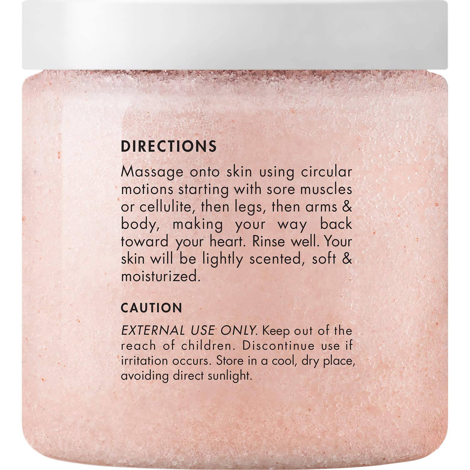 Majestic Pure Himalayan Salt Body Scrub with Lychee Oil, Exfoliating Salt Scrub to Exfoliate & Moisturize Skin, Deep Cleansing - 10 oz : Beauty