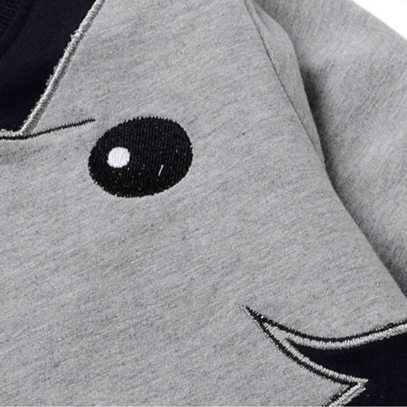 LitBud Little Boys Jumpers Kids Elephant Sweaters Sweatshirt Pullover Casual Shirt Tops