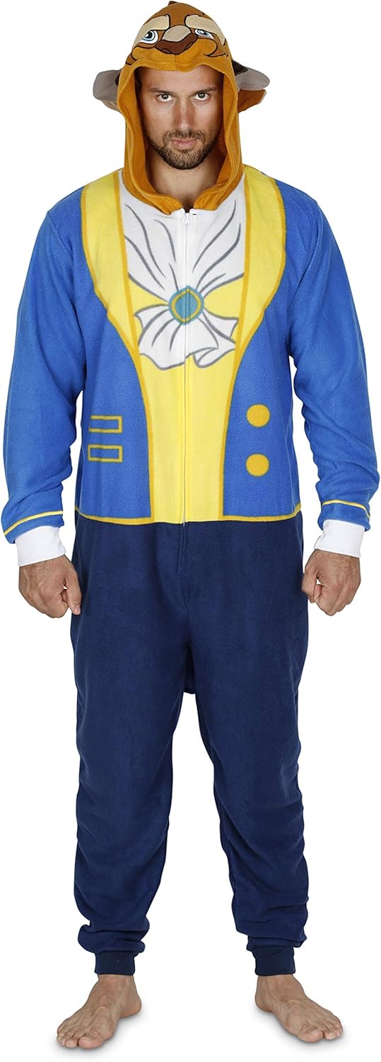 Disney Men's Goofy Cos Play One Piece Pajama Union Suit