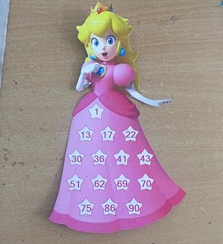 Princess Theme Printed Tambola Tickets
