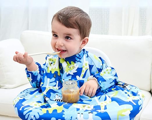 all over bib for high chair