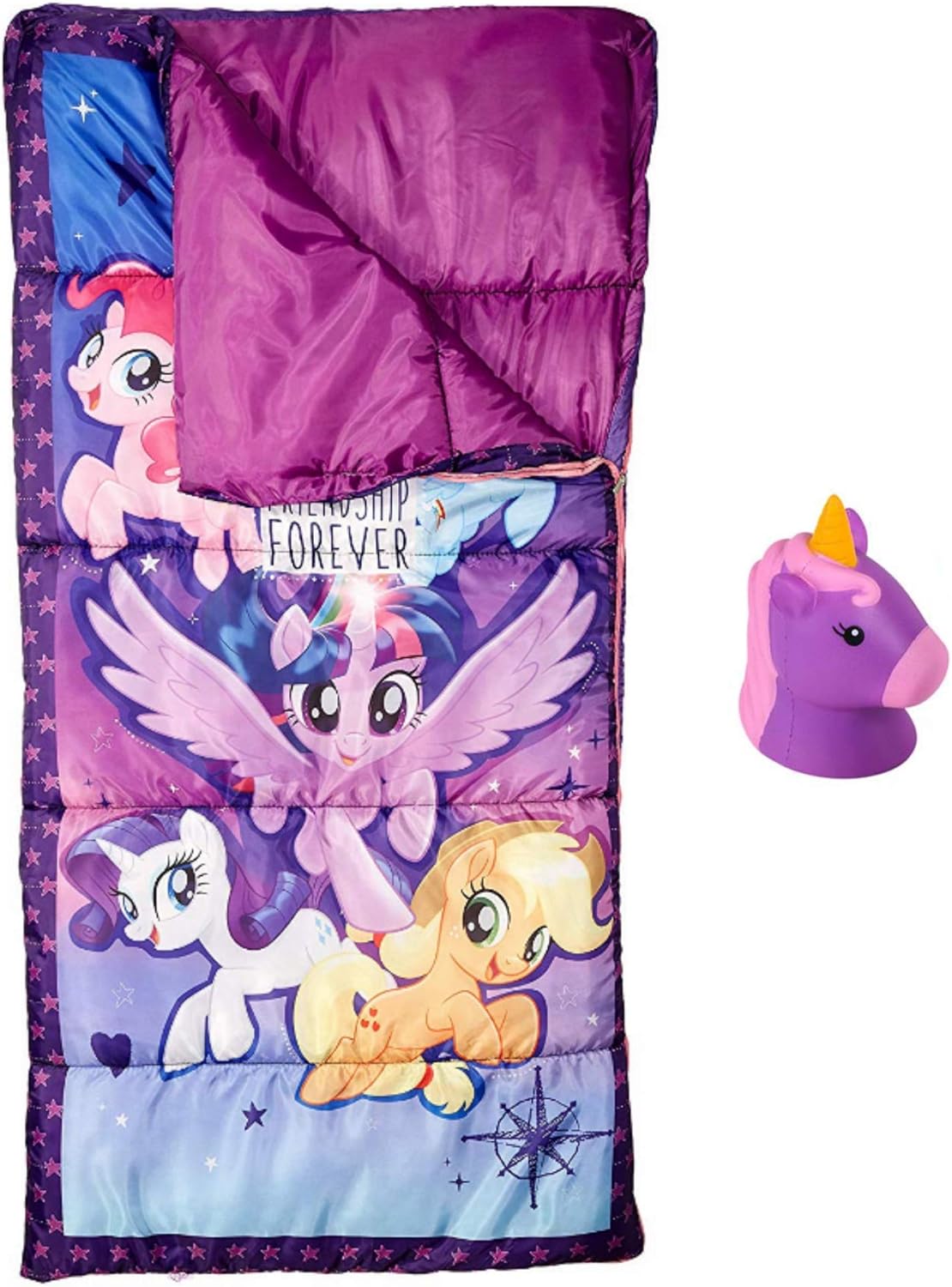 Pinkie My Little Pony Sleeping Bag And Bonus Jumbo Unicorn Squishy Amazonca Home Kitchen Pinkie My Little Pony Sleeping Bag And Bonus Jumbo Unicorn Squishy Amazonca Home Kitchen