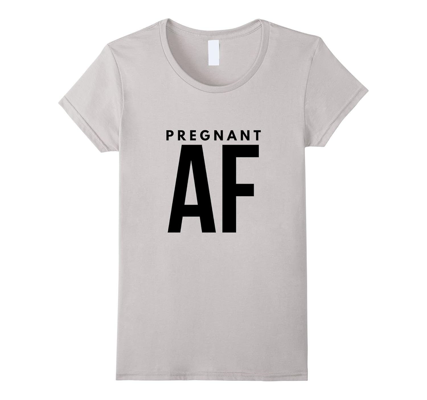 Pregnant Af T Shirt Pregnancy Announcement Tee Teehay