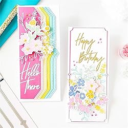3 Slimline Frame Dies for Card Making Slim Cut