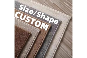 SINCERA Custom Cut Carpet Rug, Whole-House Wall to Wall Tailored Carpet Solutions for Entire Home, Outside Entrance Doormat, 
