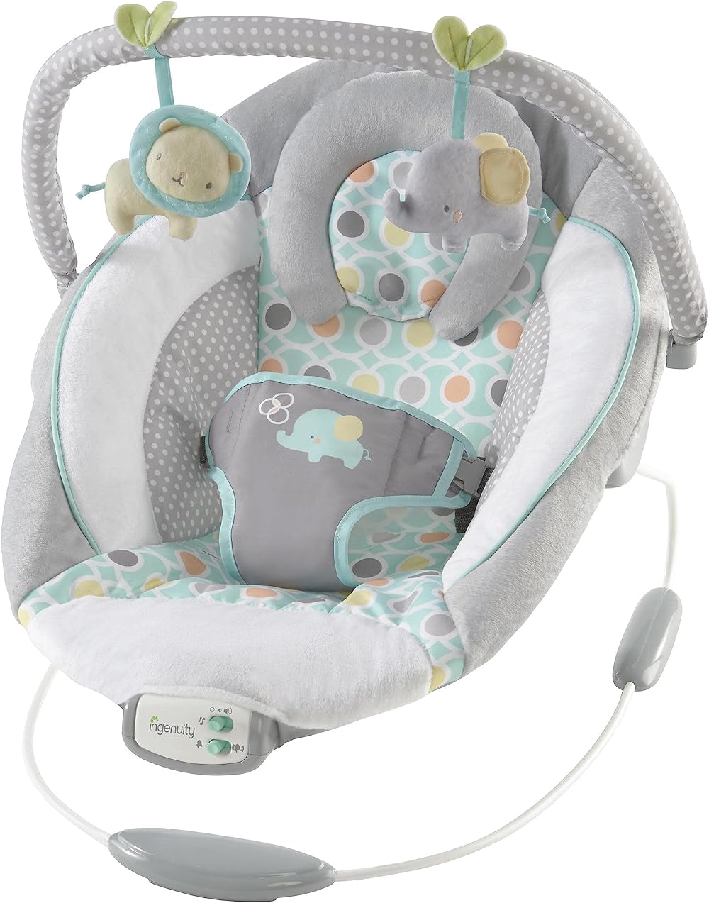 Ingenuity Morrison Soothing Baby Bouncer 8 Melodies 0-6 Months