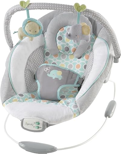 Ingenuity Morrison Soothing Baby Bouncer 8 Melodies 0-6 Months