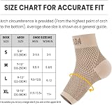 AVIDDA Ankle Support Brace 2 Pack Beige Size Large L view 4