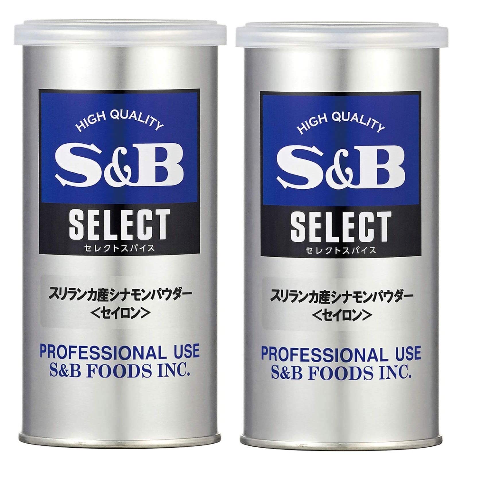 エスビー食品 セレクトスパイス S缶 スリランカ産 セイロンシナモン (パウダー) 65g ×2缶商品画像