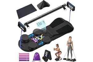Multifunctional Pilates Machine for women in a sleek home setting