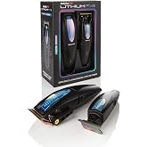 BaBylissPRO LithiumFX Cord/Cordless Lithium Ergonomic Hair Trimmers for Men