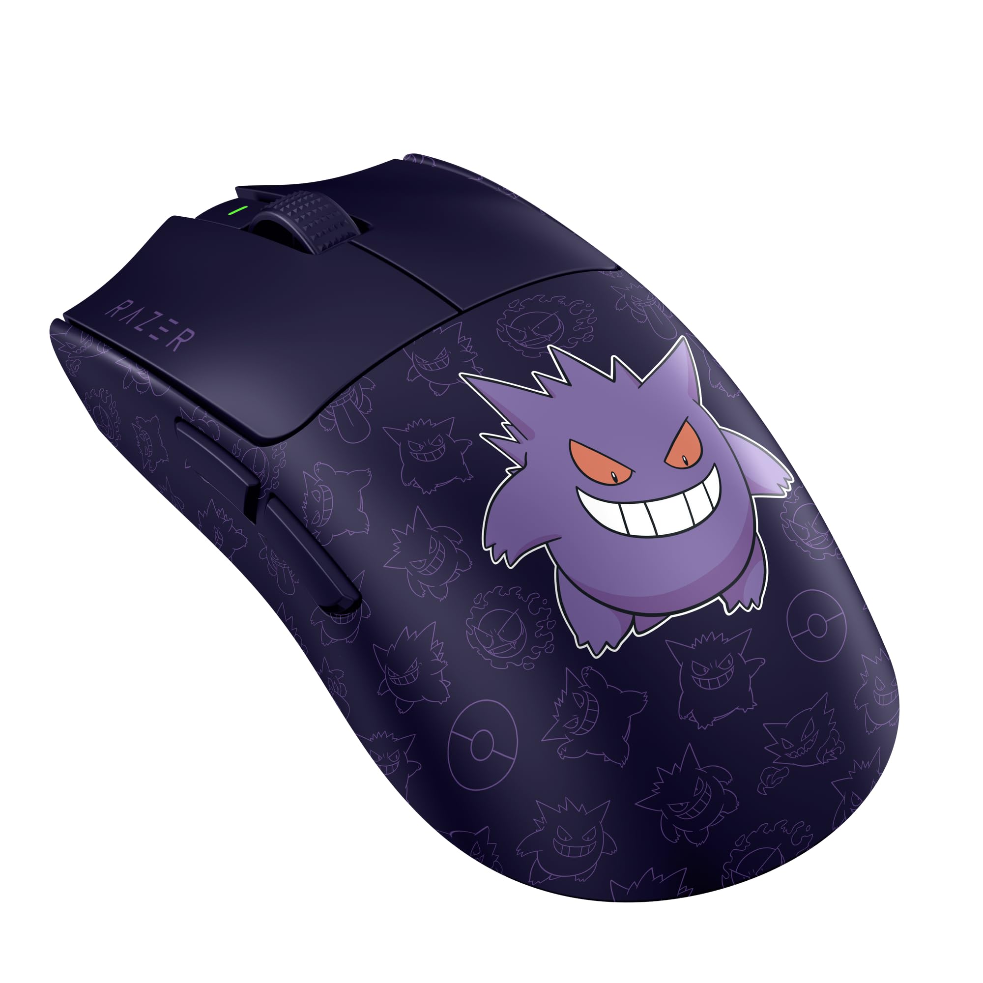 Razer Cobra Gengar Edition - Leichte kabelgebundene Gaming-Maus - 8500 DPI Sensor - 58g - optische Mausschalter 3th Gen - Chroma-Beleuchtung - Speedflex-Kabel - PC/MAC | Pokémon Gengar 4