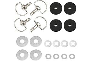 X AUTOHAUX Roof Pins Quick Release Bolts for Can Am X3 2017-2023 Roof Screw Bolt Fastener Kit Replace 715003815