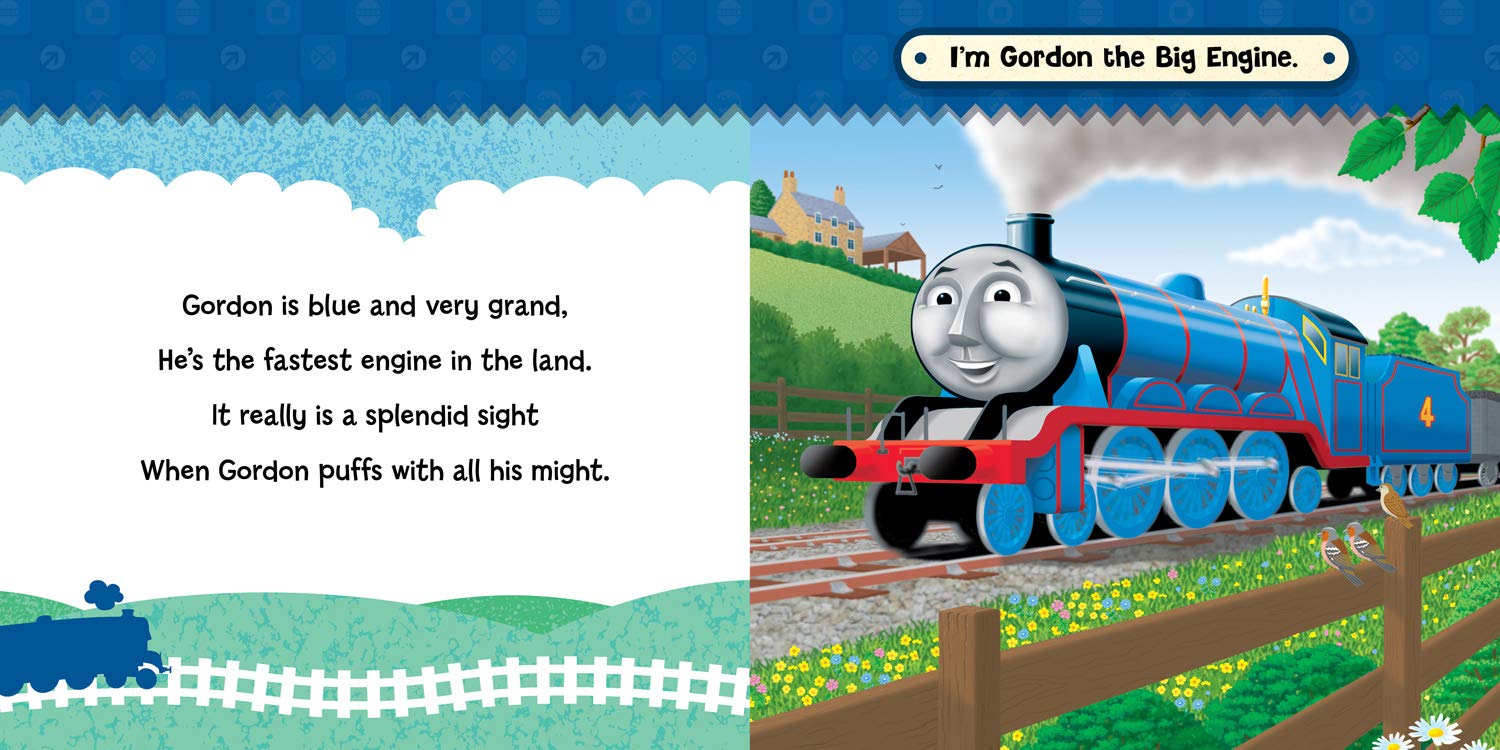 Thomas Friends Gordon The Big Strong Engine My First Railway Library 9781405275071 Amazon Com Books