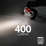 Energizer Vision HD+ Focus Headlamp 400 Lumens IPX4 85m Digital Focus Batteries view 4