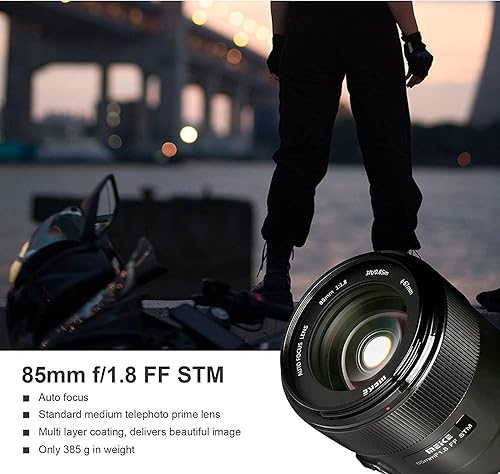 85mm AF Full Frame STM Medium Telephoto Prime Portrait Lens