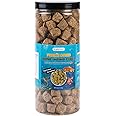 capuca Freeze Dried Brine Shrimp Cubes -100% Pure High Protein Fish Food for Tropical, Marine & Freshwater Fish, Aquatic Turtles (4oz)