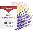 Pimple Patches， Hydrocolloid Acne Patches For Covering Zits,Cute Star Pimple Patches For Face (324 Count)
