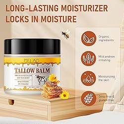 Viuvoiul Tallow and Honey Balm,Whipped Tallow Honey