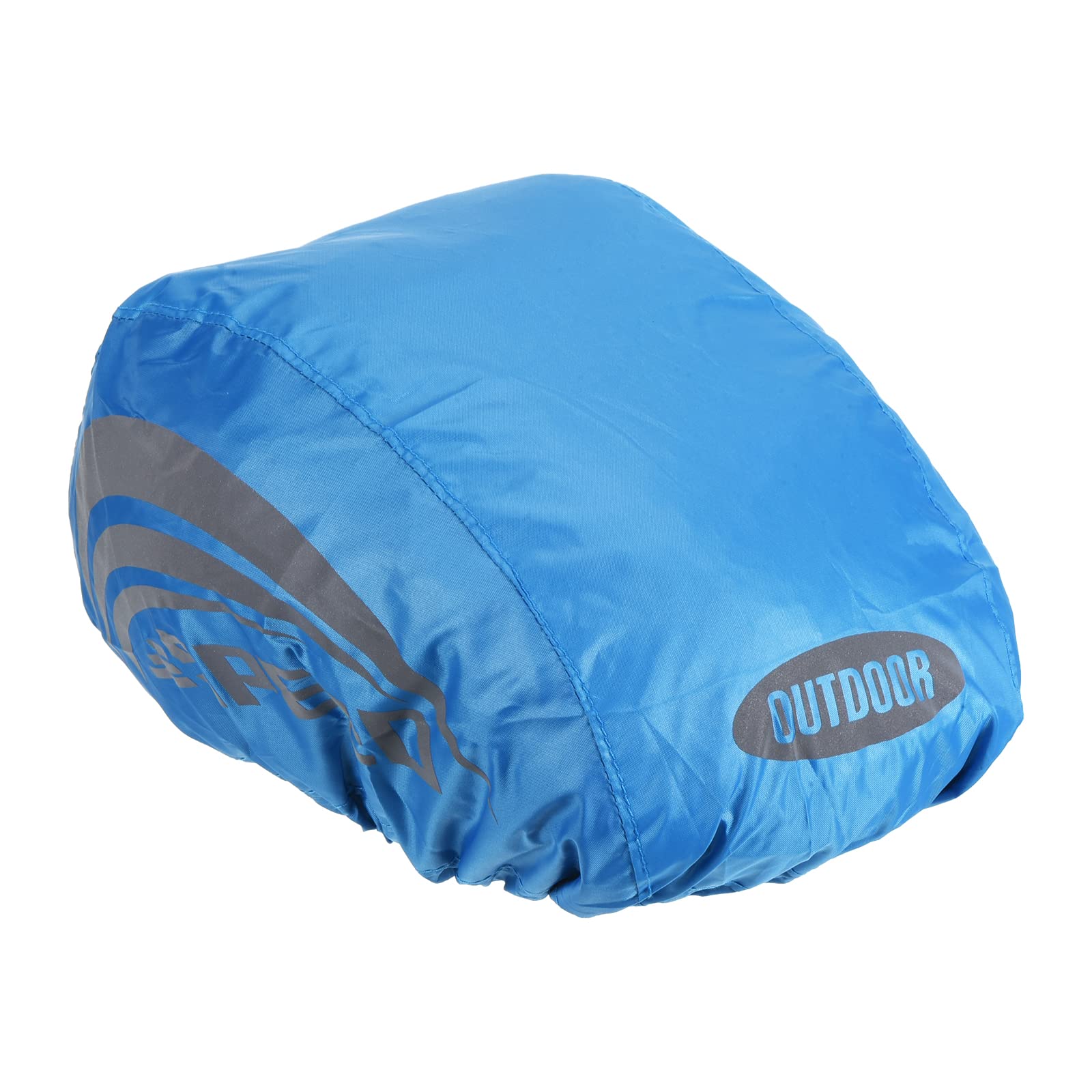 PATIKIL Bike Helmet Cover, Motorcycle Helmet Rain Covers Waterproof Bicycle Helmets Covers with Reflective Strip for Road Cycling, Blue