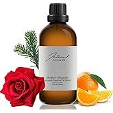 JCLOUD Modern Glamour Essential Oil - Inspired by W Hotel Scent - Pure Aromatherapy Diffuser Oil with Rose and Cedarwood, Home Luxury & Hotel Scents - 100mL