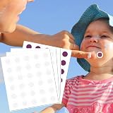 cypreason 120 Pcs UV Sunscreen Stickers Reapply Reminder Waterproof Sweatproof view 3