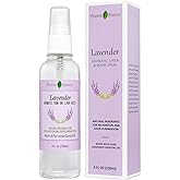 Lavender Room and Pillow Spray, Natural Aromatherapy Sleep Spray with Lavender Essential Oil for Relaxation, Fabric & Bedding Mist, Non-Aerosol Odor Neutralizer