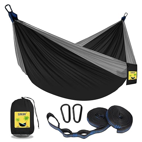 SZHLUX Camping Hammock Double Portable Hammocks Camping