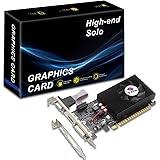 SHOWKINGS NVIDIA GT 730 Graphics Card, Computer Low Profile GPU, 4GB 128Bit GDDR3 PCIe x16, HDMI/VGA/DVI, DirectX 11, PhysX,