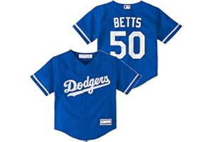 Outerstuff Mookie Betts Los Angeles Dodgers MLB Baby Infants 12-24 Months Blue Alternate Player Jersey