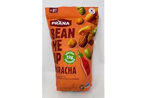 Prana Spicy Peas & Favas Protein Mix, A Crunchy & Spicy Snack with 12g of Protein per Serving - 1 Kg