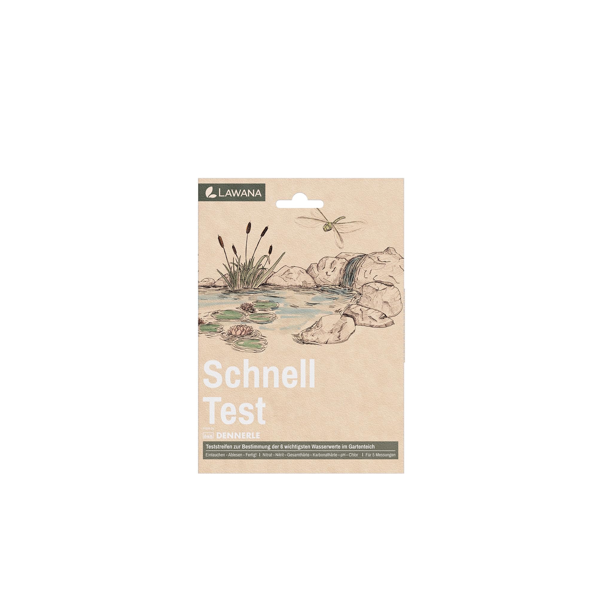 Lawana Quick test – quick test for the 6 most important water values